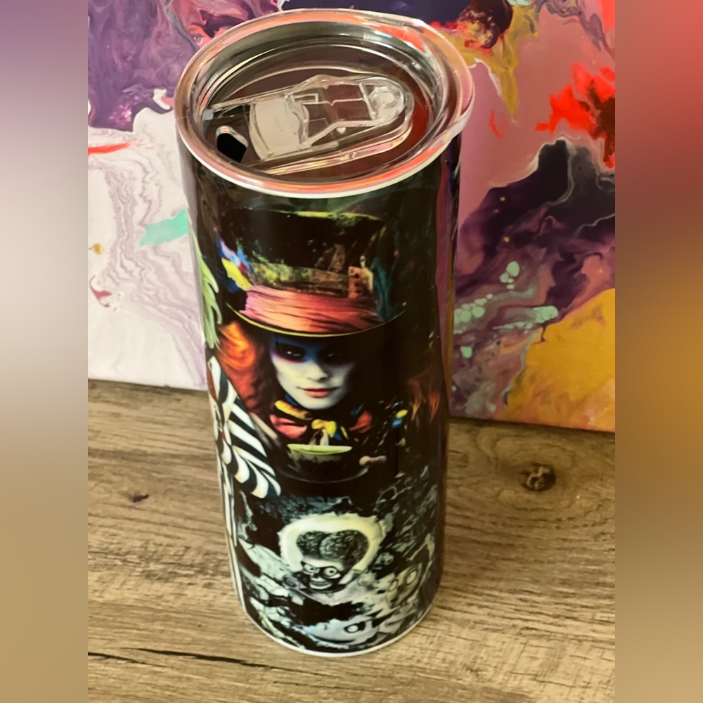 20oz tumbler perfect for Halloween